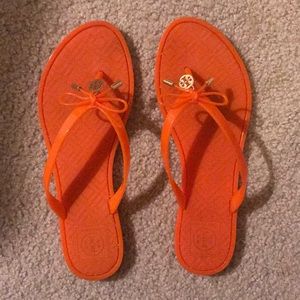 Tory Burch Orange Sandals 👡